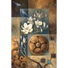 Jardin De Teal Fine Art Print by Elaine Vollherbst-Lane at ...