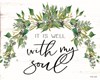 It is Well With My Soul by Cindy Jacobs Canvas Print