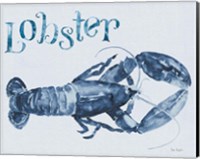 Beach House Kitchen Blue Lobster Fine Art Print