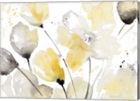 Neutral Abstract Floral II Fine Art Print