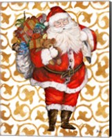 Golden Santa Fine Art Print