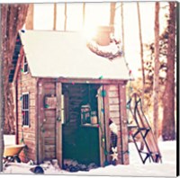 Holiday Shed Fine Art Print