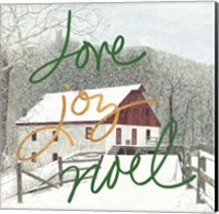 Love Joy Noel Fine Art Print