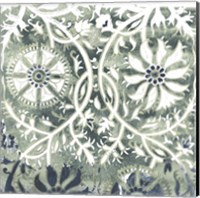 Flower Stone Tile VII Fine Art Print