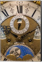 Germany, Furtwangen, Detail Of 19th Century Antique Clock Face Fine Art Print