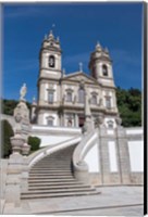 Portugal, Braga, Tenoes, Portuguese Pilgrimage Site, Good Jesus Of The Mount Fine Art Print