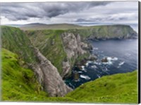 Hermaness National Nature Reserve On Unst Island Shetland Islands Fine Art Print