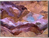 California, Death Valley Np, Artist's Palette Fine Art Print