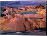 Eroded Mudstone, Death Valley Np, California Fine Art Print