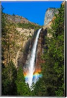 Rainbow Over Bridalveil Fall Fine Art Print