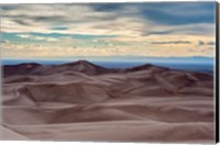 Great Sand Dunes National Park And Sangre Cristo Mountains, Colorado Fine Art Print