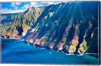 Kauai Coastline, Hawaii Fine Art Print