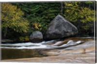 Ledge Falls At Baxter State Park, Maine Fine Art Print
