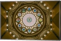 Rotunda Ceiling, Massachusetts State House, Boston Fine Art Print