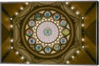 Rotunda Ceiling, Massachusetts State House, Boston Fine Art Print