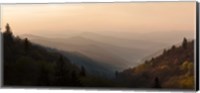 Sunrise Panorama In The Great Smoky Mountains National Park Fine Art Print