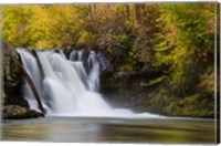 Abrams Falls Landscape, Great Smoky Mountains National Park Fine Art Print