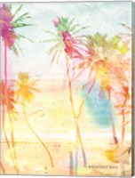 Bright Summer Palm Group I Fine Art Print