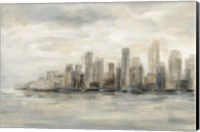 Manhattan Low Clouds Fine Art Print