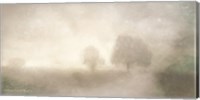 Foggy Soft Morning Landscape Fine Art Print