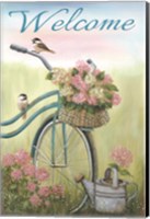 Old Bike Welcome Fine Art Print
