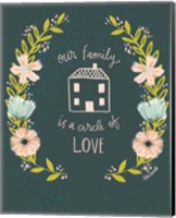 Our Family is a Circle of Love Fine Art Print