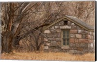 Stone Cabin Fine Art Print