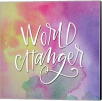 World Changer Watercolor Fine Art Print