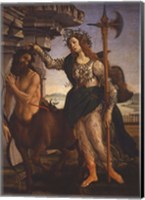 Pallas Athena and the Centaur, 1482 Fine Art Print