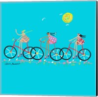 Tour de Girls Fine Art Print