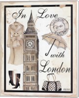 In Love With London Fine Art Print