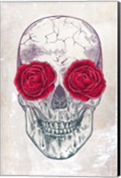 Skull & Roses Fine Art Print