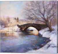 Central Park Bridge Fine Art Print