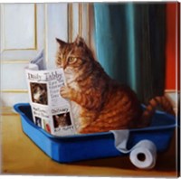 Kitty Throne Fine Art Print