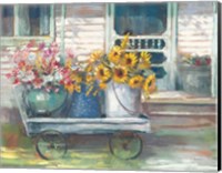 Garden Wagon Bright Fine Art Print