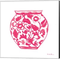 Chinoiserie I Pink Fine Art Print