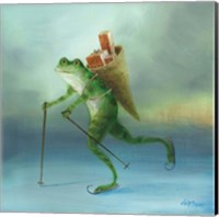 The Yuletide Frog Fine Art Print