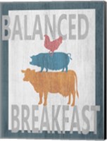 Balanced Breakfast One Fine Art Print
