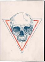 Skull in Triangle No. 2 Fine Art Print