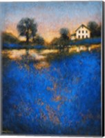 Blue Fields Fine Art Print