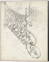 Iron Railing Design I Fine Art Print