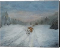 Journey Through the Snow IV Fine Art Print