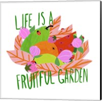 Fruitful Garden I Fine Art Print