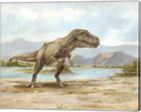 Dinosaur Illustration III Fine Art Print