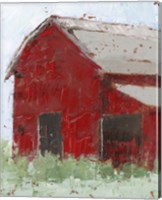 Big Red Barn II Fine Art Print