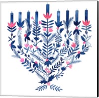 Boho Hanukkah II Fine Art Print