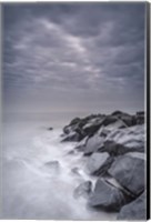 Stormy Shoreline, Cape May National Seashore, NJ Fine Art Print