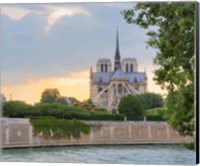 Notre Dame - View from the Seine Fine Art Print