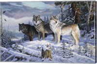 Sentinels Of The Forest Fine Art Print