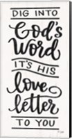 God's Word Fine Art Print
